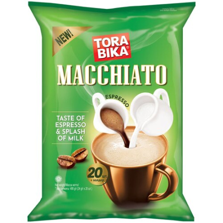 ТОРАБИКА MACCAHIATO кофейный напиток 24гр 20 шт лента*12